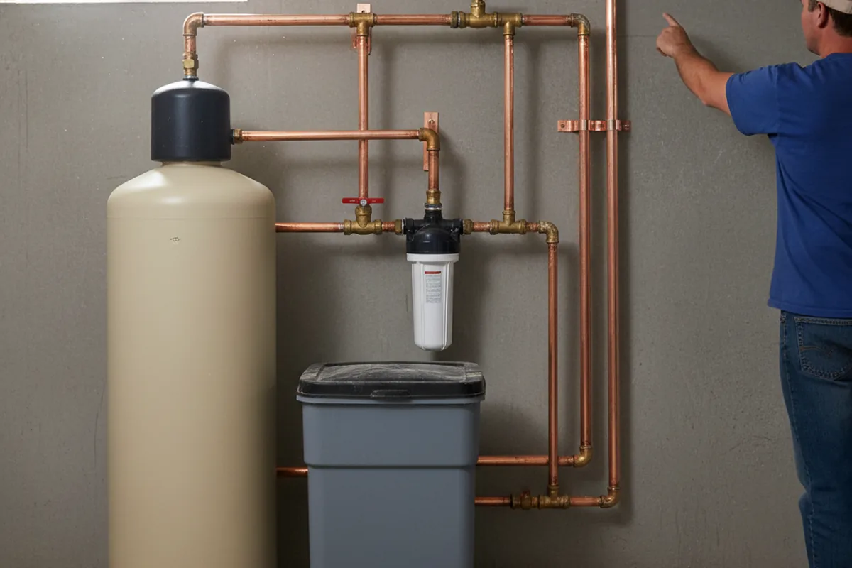 Whole-house water treatment system installed in Mountain Home Afb
